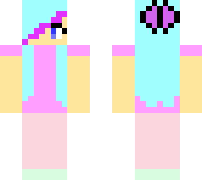 skin with bow