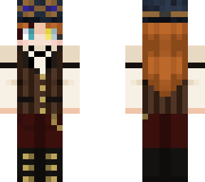 steampunk character w/ hat