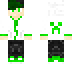 white and green gamer