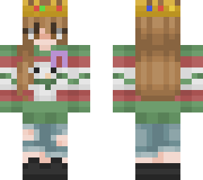 2021 christmas skin with crown