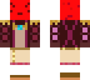 a fancy red blob