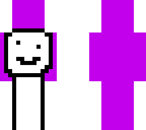 a purple dude