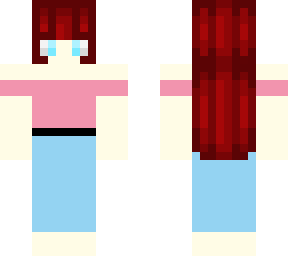 back from break? recreating my first skin!