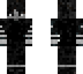 black and white