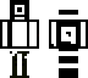 black and white skin idk why i made it i was bored lol hope you like it i guess?