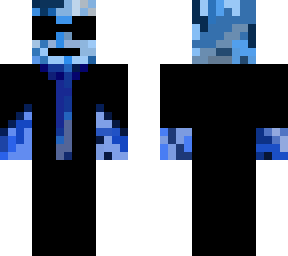 blue camo guy