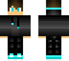 Boy in Blue Hoodie no LF | Minecraft Skin