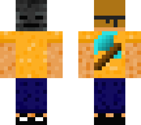 boy with wither mask