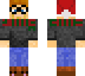 christmas biker