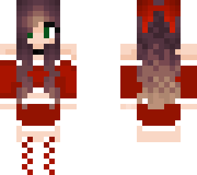 christmas female red