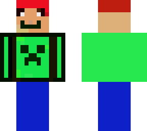 Creeper man | Minecraft Skin