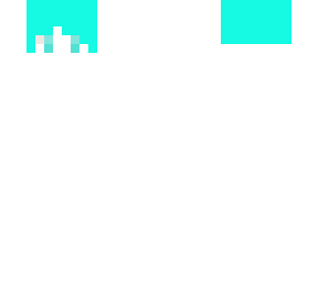 cyan hair