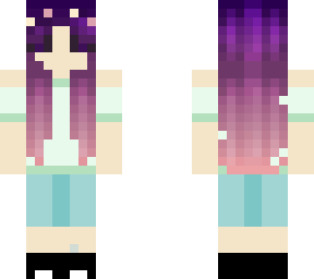 girl ( hairs not mine )