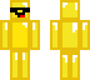 gold derp with sunglasses