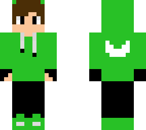 green hoodie boy