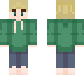green sweatshrit