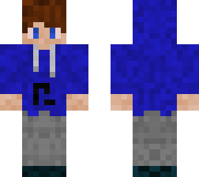 guy in a blue hoodie