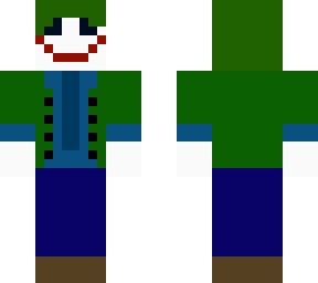 joker style person.