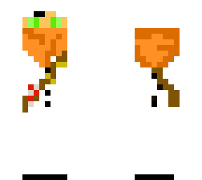man in a snowman custome