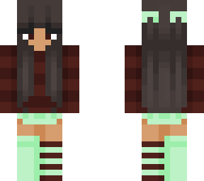 mint christmas girl