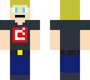 normal dude in mojang shirt