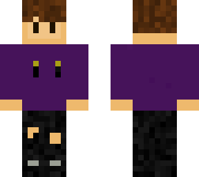 purple hoodie simple