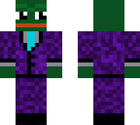purple suit pepe