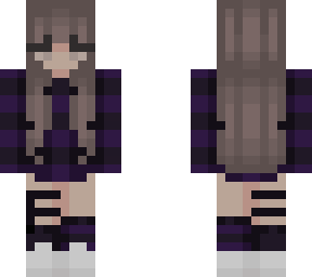 purple sweater