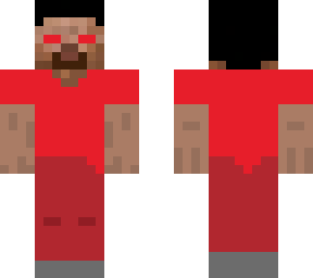 red herobrine - credit to herobrine126848