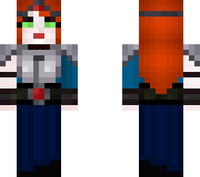 viatriss, the high elf huntress red hair
