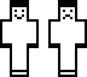 white steve skin!!