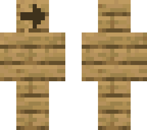 wooden sign head