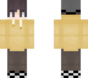 yellow hoodie