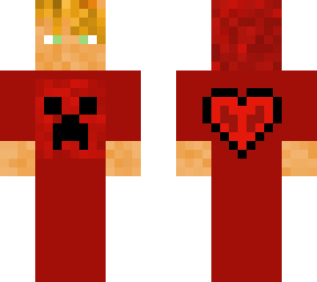 (charstyx) w/hoodie,creeper face v4 actally finished
