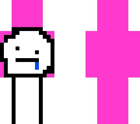 a pink dude