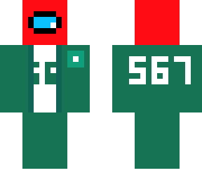 amongcus sus in squid game suit