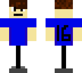 baseball player bluue