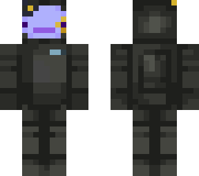 black [minecraft - among us] {spaceolotl}