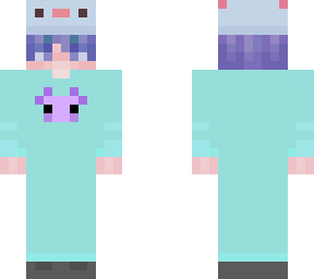 blue axolotl :3