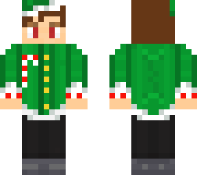 christmas boy elf skin