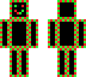 christmas outlined skin