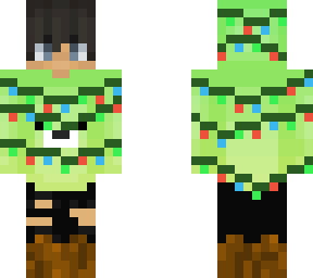 christmas tree bear hoodie