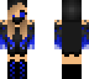 corrupted ice girl assassin