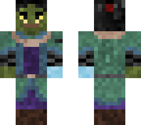 female orc wizard