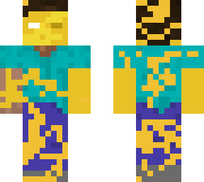 gold infected herobrine