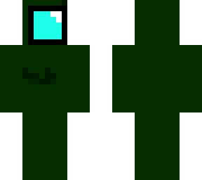 green and blue among us skin