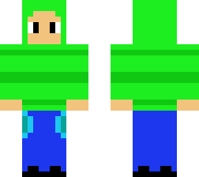 green hoodie boy