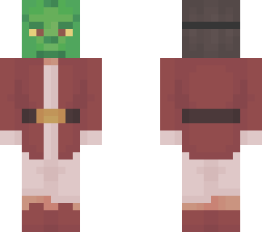 grinch mask boy