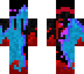 half-frozen enderman