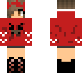 hot cocoa christmas skin